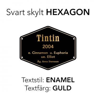 Finaste boxskylten box stallskylt hästskylt med egen text bästa stället att köpa boxskyltar