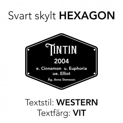 Finaste boxskylten box stallskylt hästskylt med egen text bästa stället att köpa boxskyltar