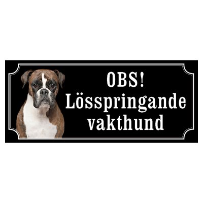 Boxer brun/vit "gammaldags stil"