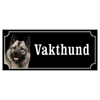 Gråhund grå gammaldags stil emaljskylt hund