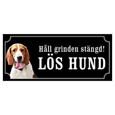 Artno anglo russkaja hundskylt gammaldags stil emaljskylt hund Håll grinden stängd lös hund