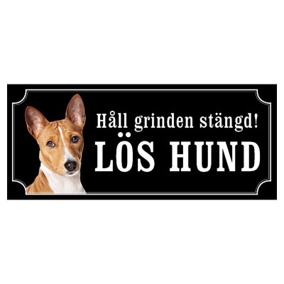 Basenji "gammaldags stil"
