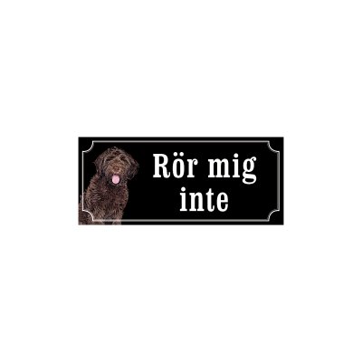 skylt labradoodle brun