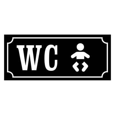 WC/Toalettskylt, olika sorter