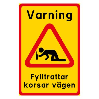 Fylltrattar korsar vägen
