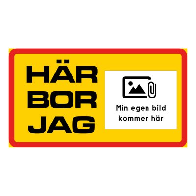 Här bor jag (Egen bild)