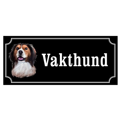 skylt kooiker vakthund