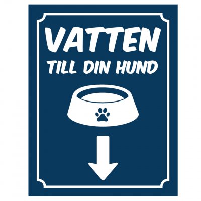 vatten till din hund hundskål vattenskål