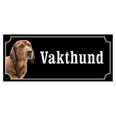 Alpine Dachsbracke alpenländische dachsbracke hundskylt dogsign sign dog happy print hjortröd finaste skylten
vakthund jakthund