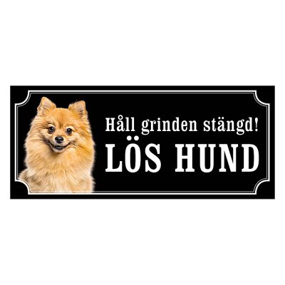 Tysk spets, hundskyltar, gammaldags stil