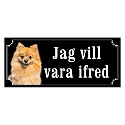 Tysk spets, hundskyltar, gammaldags stil