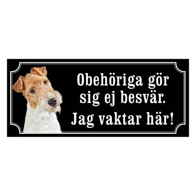 Foxterrier Wire Hunsdkylt