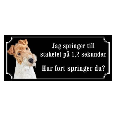 Foxterrier Wire Hunsdkylt