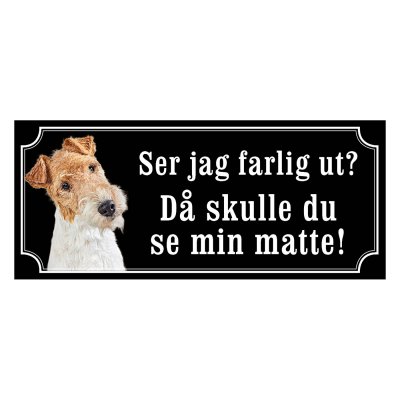Foxterrier Wire Hunsdkylt
