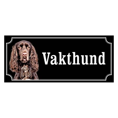 Field spaniel hundskylt