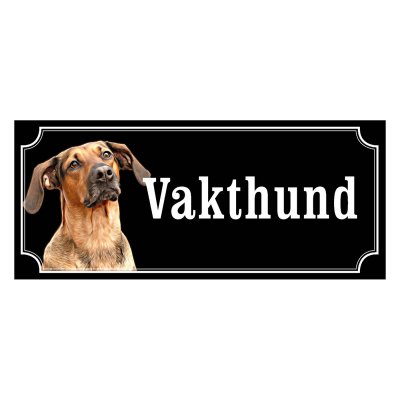 Schillerstövare hundskylt