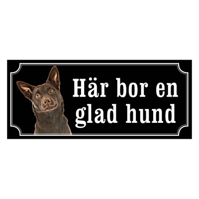 Australian Kelpie Hundskylt
