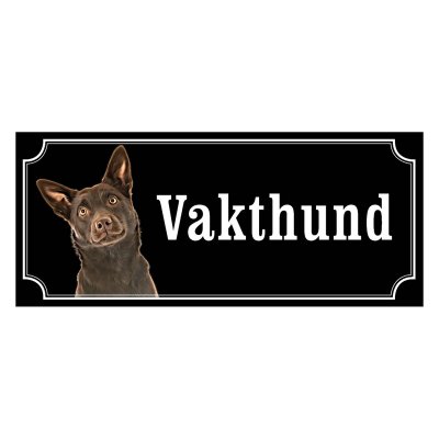 Australian Kelpie Hundskylt