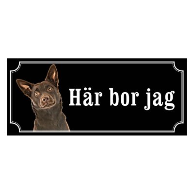 Australian Kelpie Hundskylt