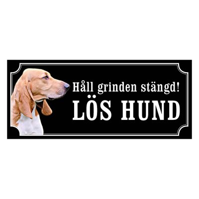 Schweizisk stövare schwyzer laufhund hundskylt