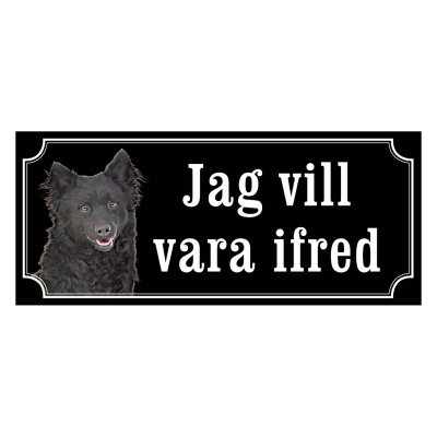Mudi hundskylt