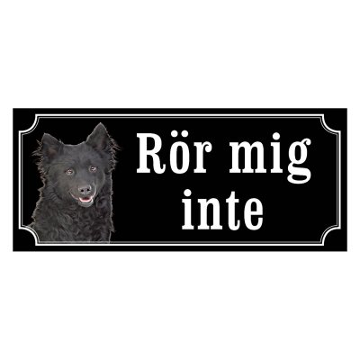 Mudi hundskylt