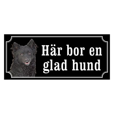 Mudi hundskylt