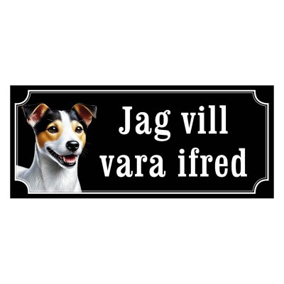 Nihon teria hundskyltar i gammaldags stil