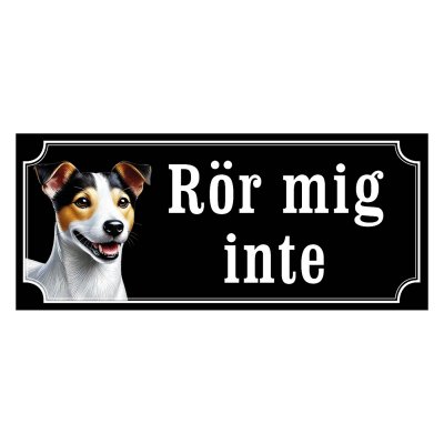 Nihon teria hundskyltar i gammaldags stil