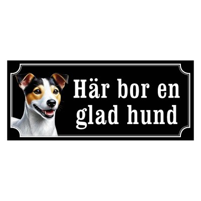 Nihon teria hundskyltar i gammaldags stil