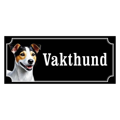 Nihon teria hundskyltar i gammaldags stil