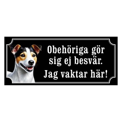 Nihon teria hundskyltar i gammaldags stil