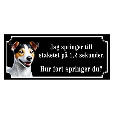 Nihon teria hundskyltar i gammaldags stil