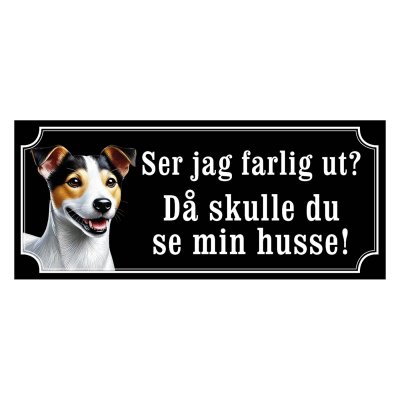 Nihon teria hundskyltar i gammaldags stil