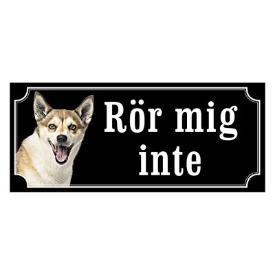 Norsk lundehund hundskylt