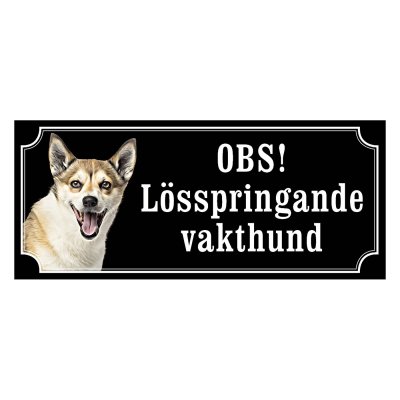 Norsk lundehund hundskylt