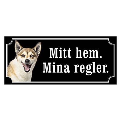 Norsk lundehund hundskylt