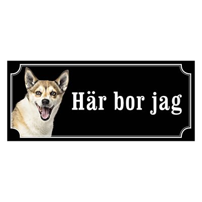 Norsk lundehund hundskylt
