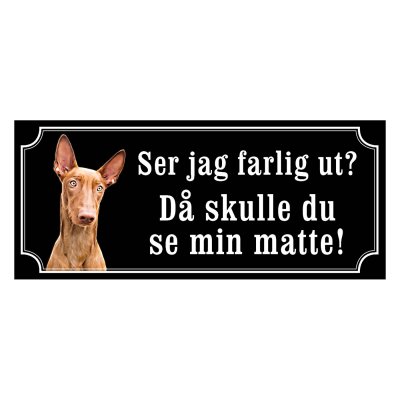 Faraohund - gammeldags stil