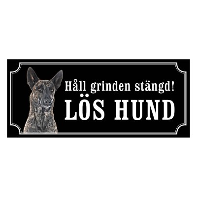 Hollandse herdershond gammaldags stil