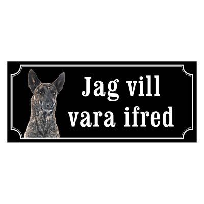 Hollandse herdershond gammaldags stil