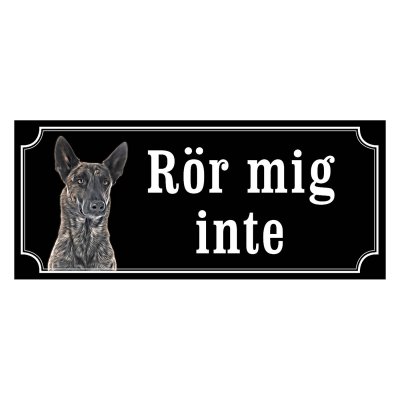 Hollandse herdershond gammaldags stil