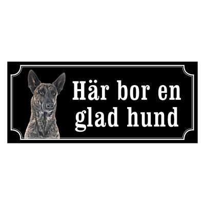 Hollandse herdershond gammaldags stil