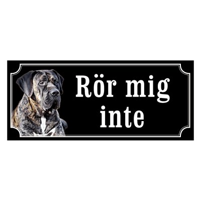Dogo Canario - hundskylt