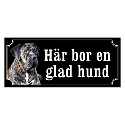 Dogo Canario - hundskylt