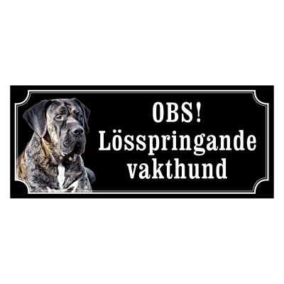 Dogo Canario - hundskylt