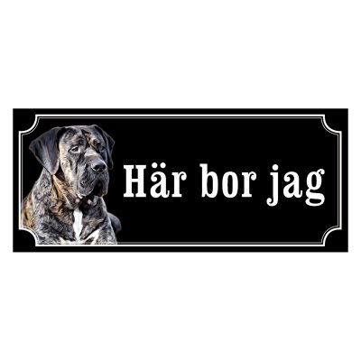 Dogo Canario - hundskylt