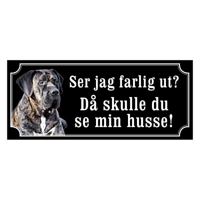 Dogo Canario - hundskylt
