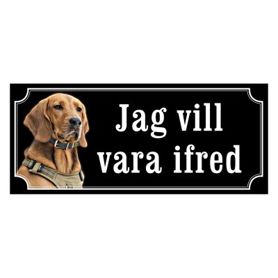 Ogar polski - emaljskylt