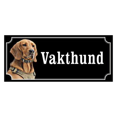 Ogar polski - emaljskylt